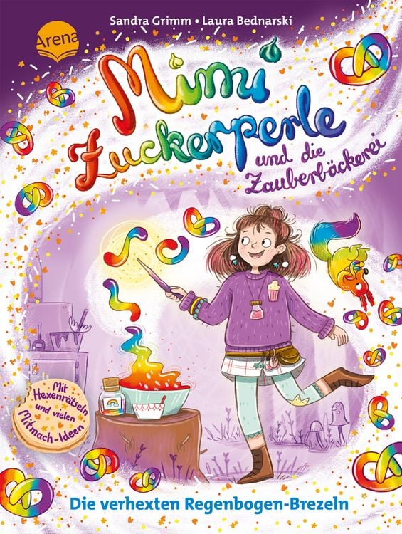 Bild vom Artikel Mimi Zuckerperle und die Zauberbäckerei (2). Die verhexten Regenbogen-Brezeln vom Autor Sandra Grimm