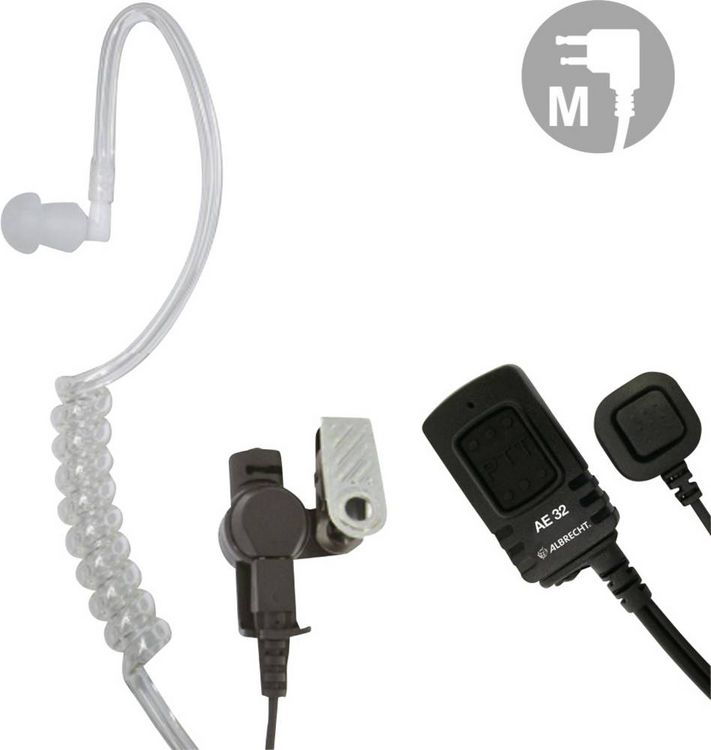 Produktbild: Albrecht Headset/Sprechgarnitur AE 32M 41636