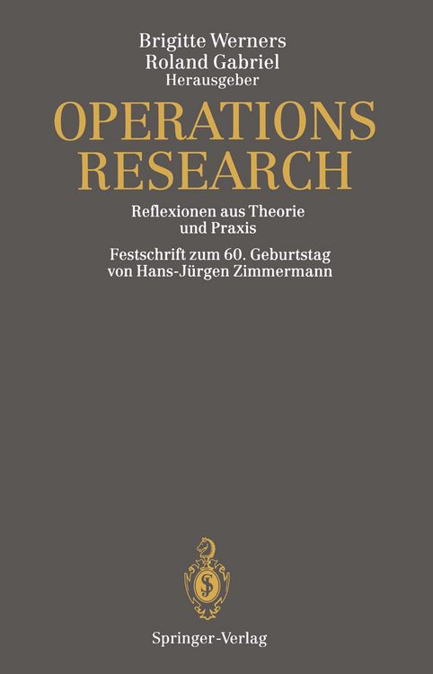 Produktbild: Operations Research