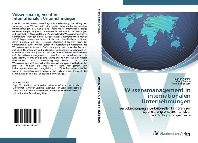 Produktbild: Wissensmanagement in internationalen Unternehmungen