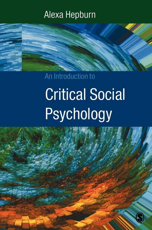 Produktbild: An Introduction to Critical Social Psychology