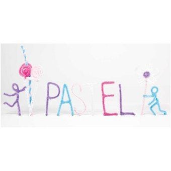 Produktbild: Chenilledraht Pastell