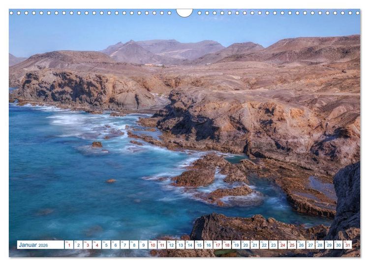 Produktbild: Fuerteventura, die ungez&auml;hmte Kanareninsel (Wandkalender 2026 DIN A3 quer), CALVENDO Monatskalender