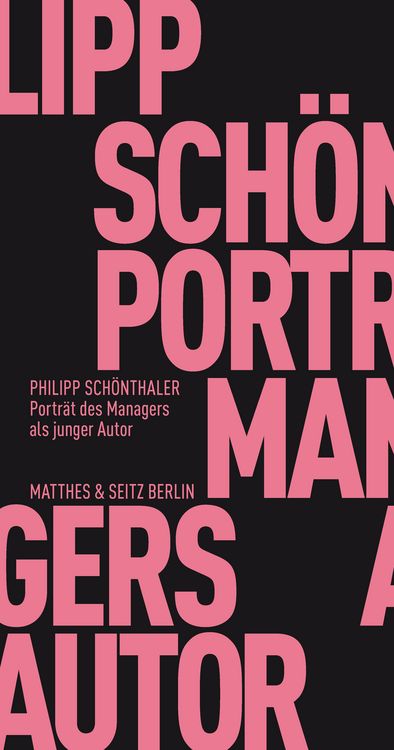Produktbild: Portrait des Managers als junger Autor
