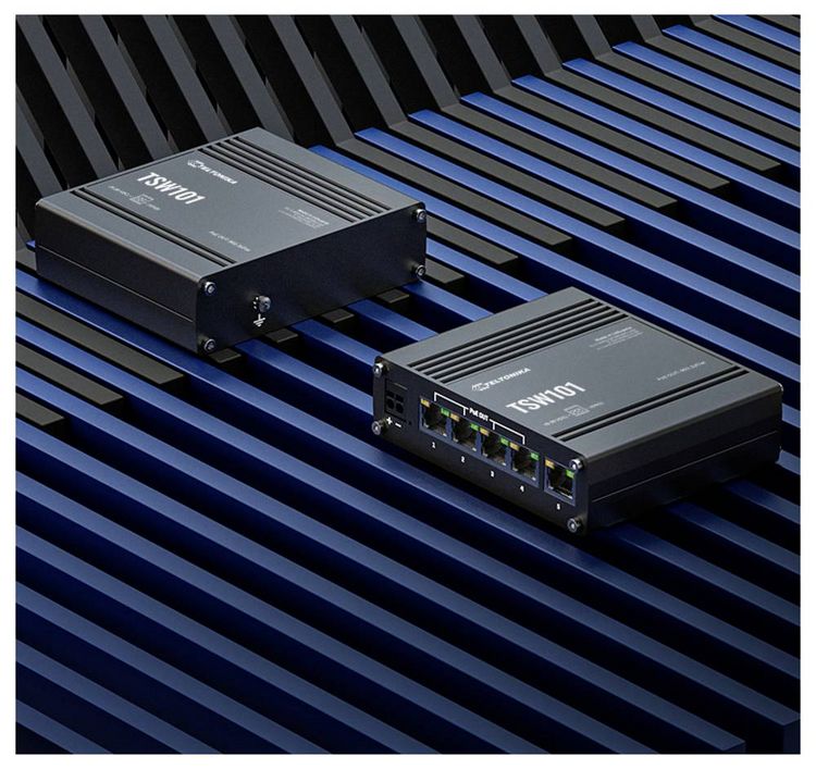 Produktbild: Teltonika TSW101000000 TSW101 Ethernet Switch