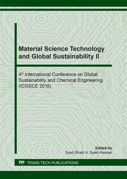 Produktbild: Material Science Technology and Global Sustainability II
