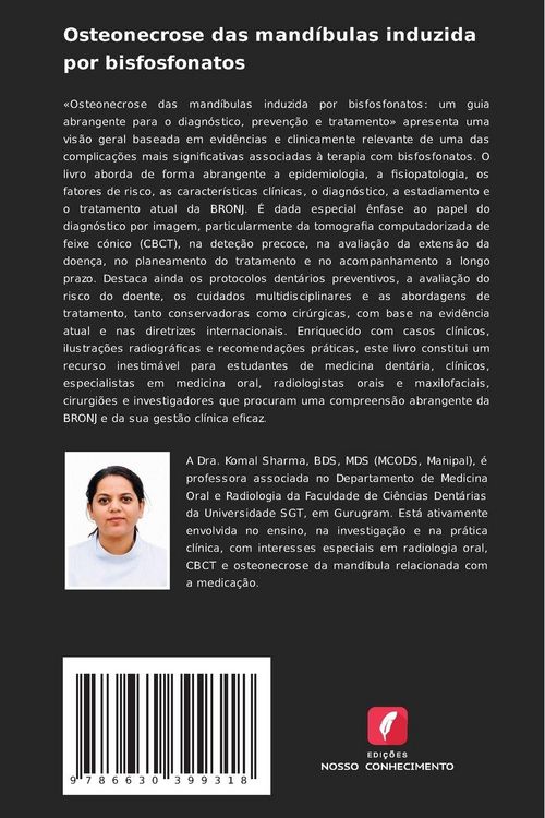 Produktbild: Osteonecrose das mand&iacute;bulas induzida por bisfosfonatos