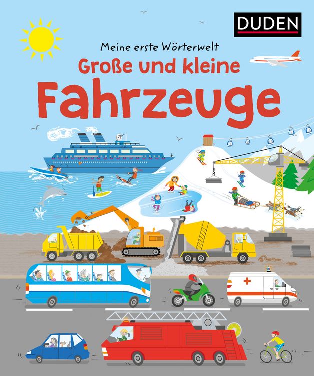 Produktbild: Meine erste W&ouml;rterwelt. Gro&szlig;e und kleine Fahrzeuge