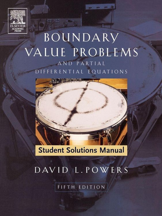 Produktbild: Boundary Value Problems and Partial Differential Equations Student Solutions Manual (Student Guide)