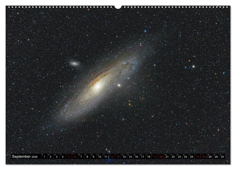Produktbild: Faszination Nachthimmel (Wandkalender 2026 DIN A2 quer), CALVENDO Monatskalender