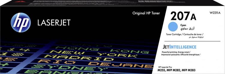 Produktbild: HP Toner 207A Original Cyan 1350 Seiten W2211A