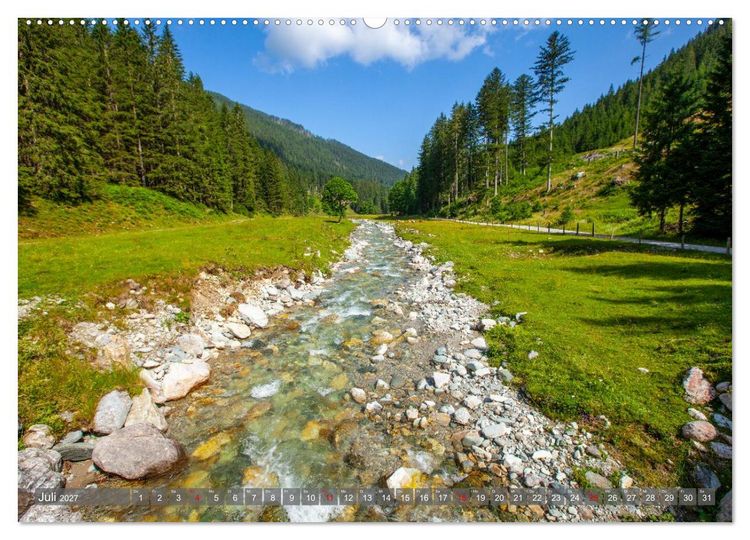 Produktbild: Idylle in Forstau (Wandkalender 2027 DIN A2 quer), CALVENDO Monatskalender
