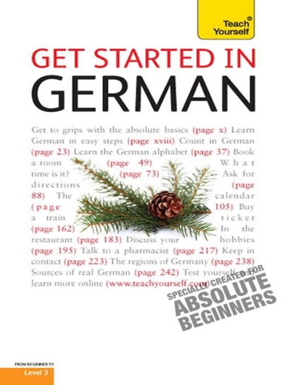 Produktbild: Get Started in Beginner's German: Teach Yourself