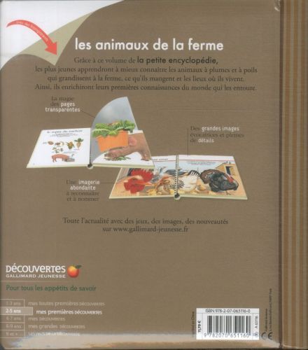 Produktbild: Les animaux de la ferme