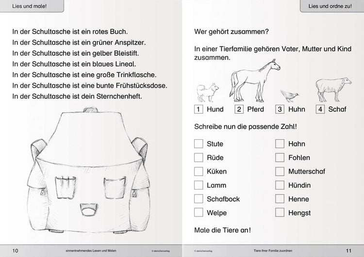 Produktbild: Ich kann lesen 2 - Sch&uuml;lerarbeitsheft f&uuml;r die 1. und 2. Klasse