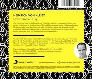 Produktbild: Kleist, H: Der zerbrochne Krug (Reclam H&ouml;rspiel)/MP3-CD