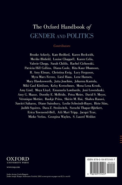 Produktbild: Oxford Handbook of Gender and Politics