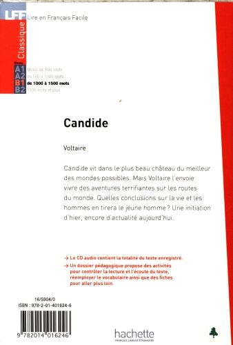 Produktbild: Voltaire: Candide - Livre + downloadable audio