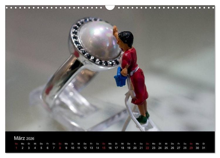 Produktbild: UHR Menschen (Wandkalender 2026 DIN A3 quer), CALVENDO Monatskalender