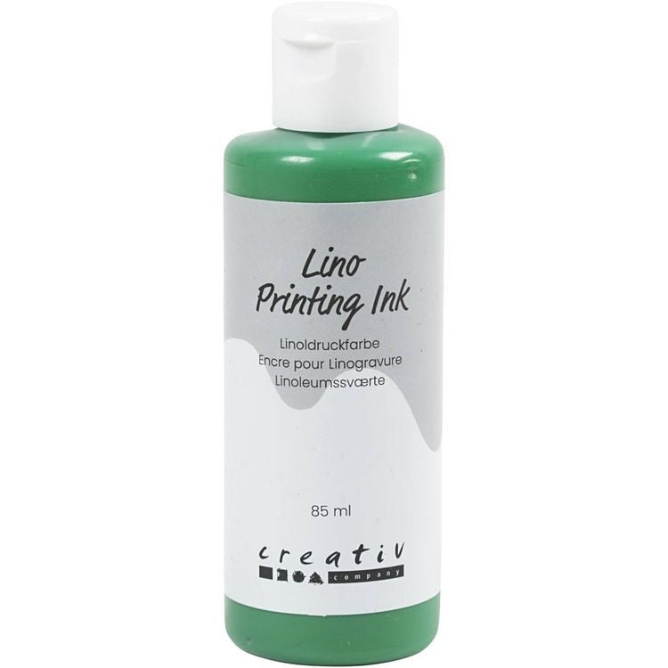Produktbild: Creativ Company Linoldruckfarbe, Gr&uuml;n, 85 ml, 1 Fl&auml;schchen