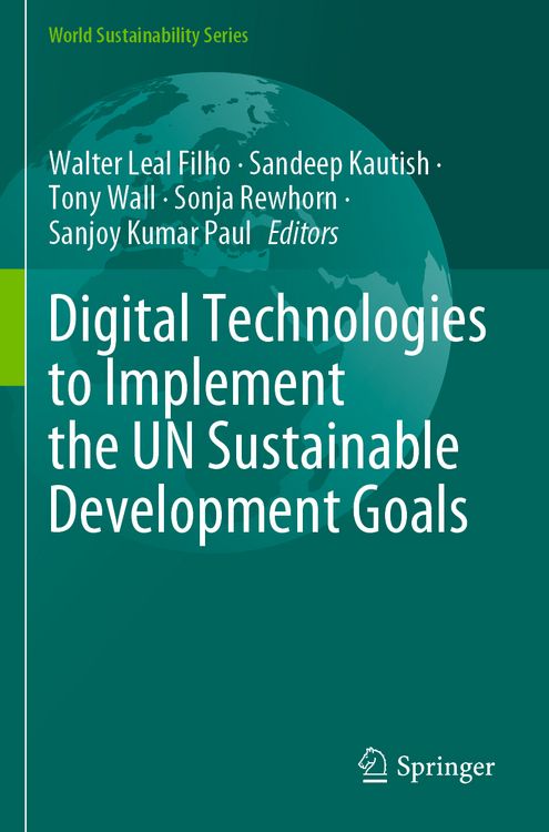 Produktbild: Digital Technologies to Implement the UN Sustainable Development Goals