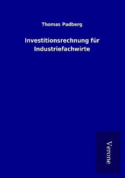 Produktbild: Investitionsrechnung f&uuml;r Industriefachwirte
