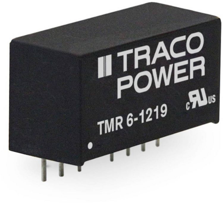 Produktbild: TracoPower TMR 6-1215 DC/DC-Wandler, Print 12 V/DC 24 V/DC 250 mA 6 W Anzahl Ausg&auml;nge: 1 x Inhalt 1 St.