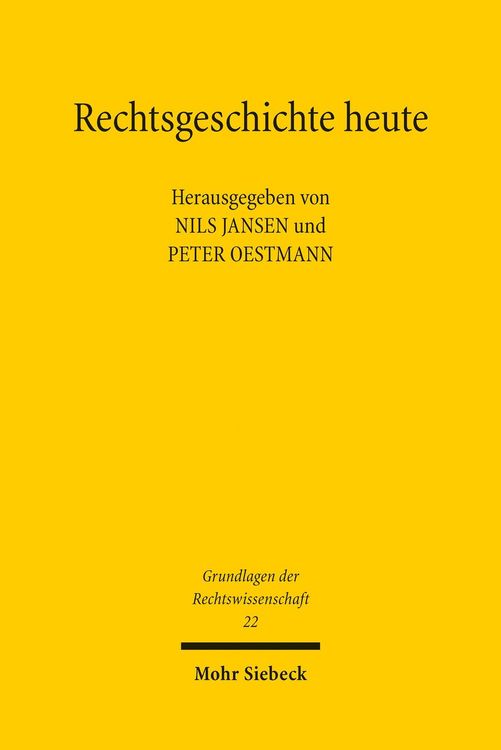 Produktbild: Rechtsgeschichte heute