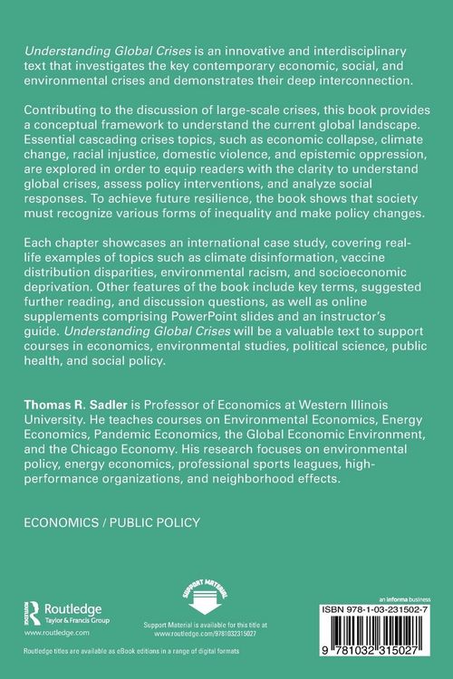 Produktbild: Understanding Global Crises