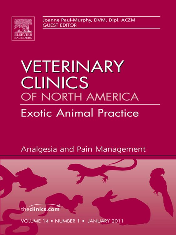 Produktbild: Analgesia, An Issue of Veterinary Clinics: Exotic Animal Practice