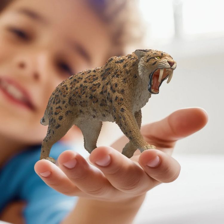 schleich® 15054 - Dinosaurs, Säbelzahntiger, 14 cm kaufen