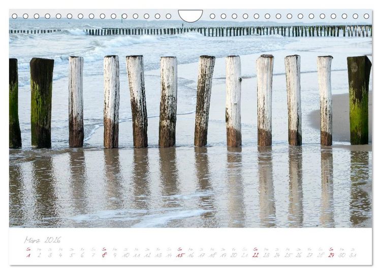 Produktbild: Zeeland (Wandkalender 2026 DIN A4 quer), CALVENDO Monatskalender