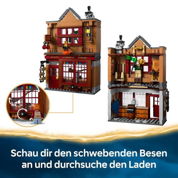 Produktbild: LEGO Harry Potter Qualit&auml;t f&uuml;r Quidditch & Fortescues Eissalon 76452