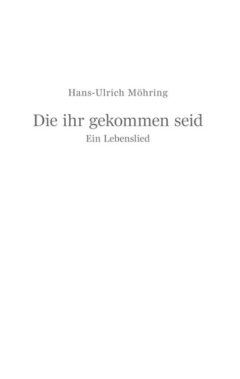 Produktbild: Die ihr gekommen seid
