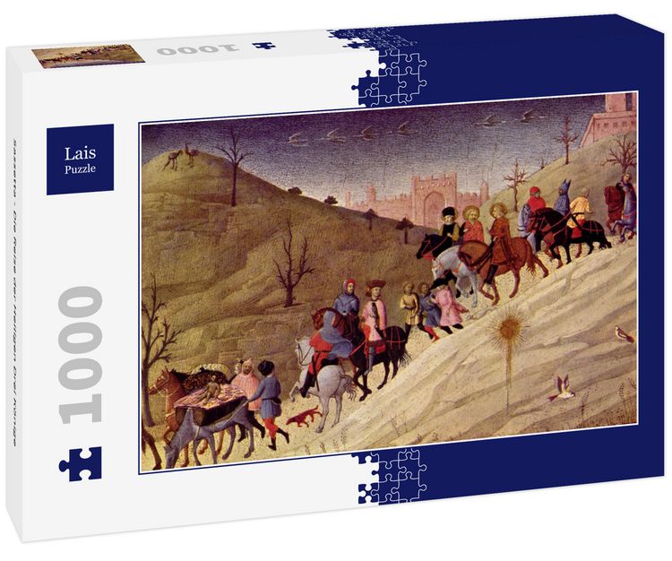 Produktbild: Lais Puzzle Sassetta - Die Reise der Heiligen Drei K&ouml;nige 1000 Teile