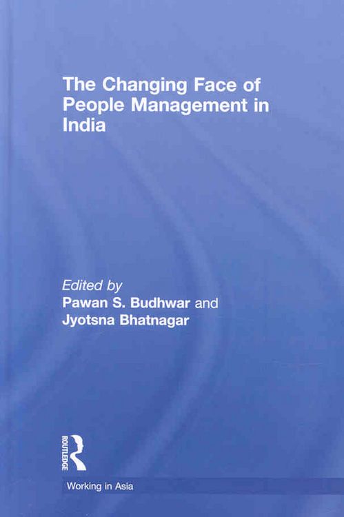Produktbild: The Changing Face of People Management in India