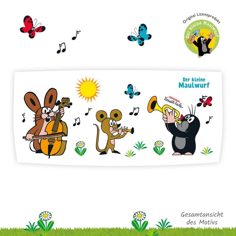 Produktbild: Tr&ouml;tsch Der kleine Maulwurf 3D Porzellantasse Lieblingstasse Musik