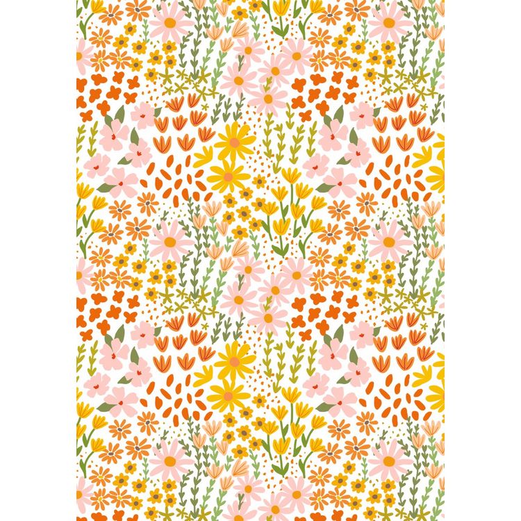 Produktbild: Idena Geschenkpapier Blumenwiese 70cmx2m