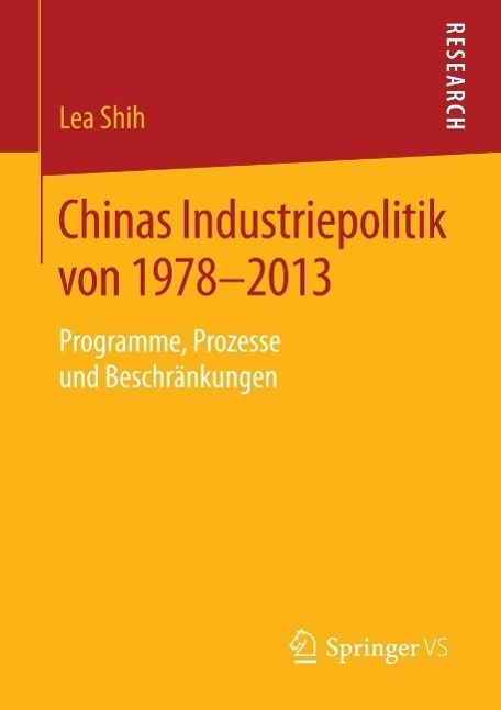 Produktbild: Chinas Industriepolitik von 1978-2013