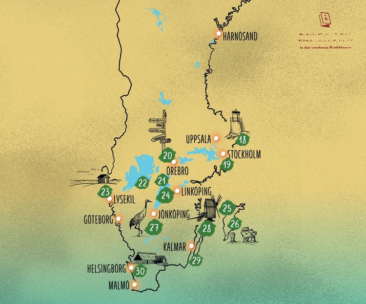 Produktbild: Schweden. 30 Wanderungen, die man einmal im Leben gemacht haben muss