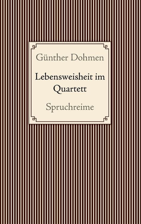 Produktbild: Lebensweisheit im Quartett