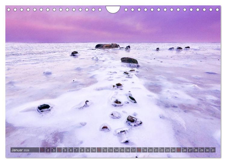 Produktbild: Sch&ouml;ne Ostsee - Impressionen &uuml;bers Jahr (Wandkalender 2026 DIN A4 quer), CALVENDO Monatskalender