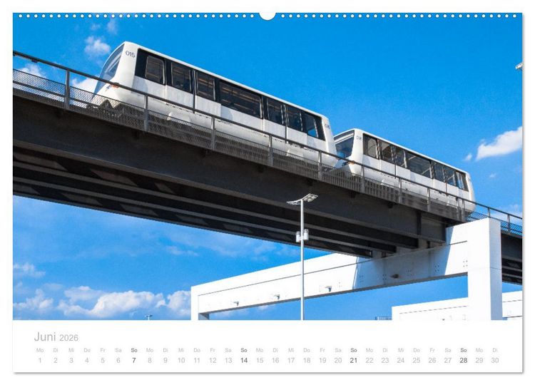 Produktbild: Bus, Bahn und Co. - Faszinierende Fahrzeuge (Wandkalender 2026 DIN A2 quer), CALVENDO Monatskalender