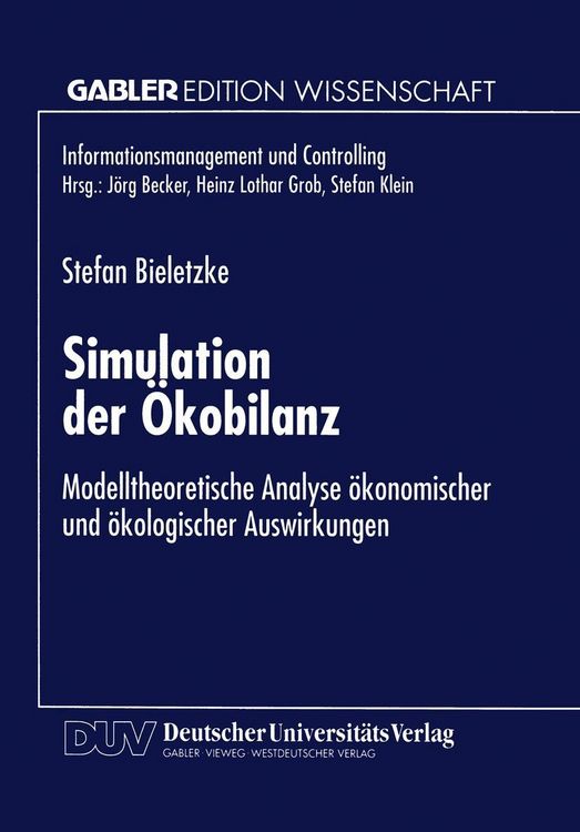 Produktbild: Simulation der &Ouml;kobilanz