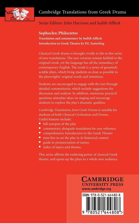 Produktbild: Sophocles Philoctetes