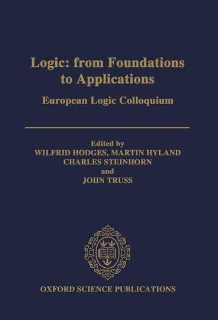 Produktbild: Logic: From Foundations to Applications