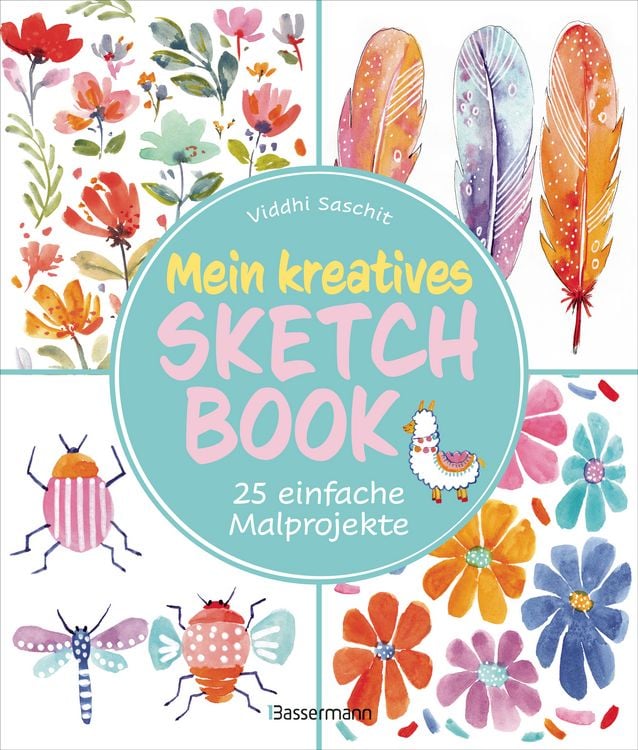 Produktbild: Mein kreatives Sketchbook - 25 einfache Malprojekte