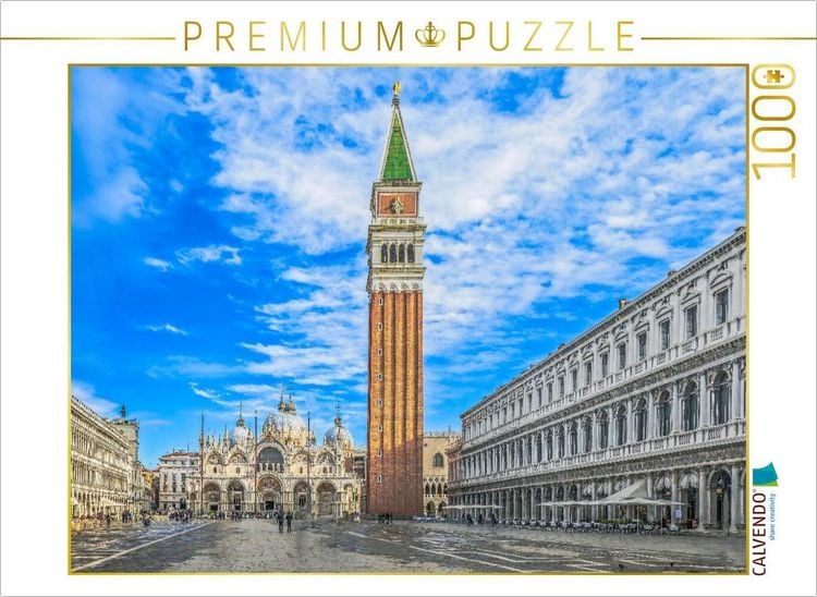 Produktbild: CALVENDO Puzzle Ein Motiv aus dem Kalender Venedig - Magische Impressionen | 1000 Teile Lege-Gr&ouml;&szlig;e 64x48cm Foto-Puzzle f&uuml;r gl&uuml;ckliche Stunden