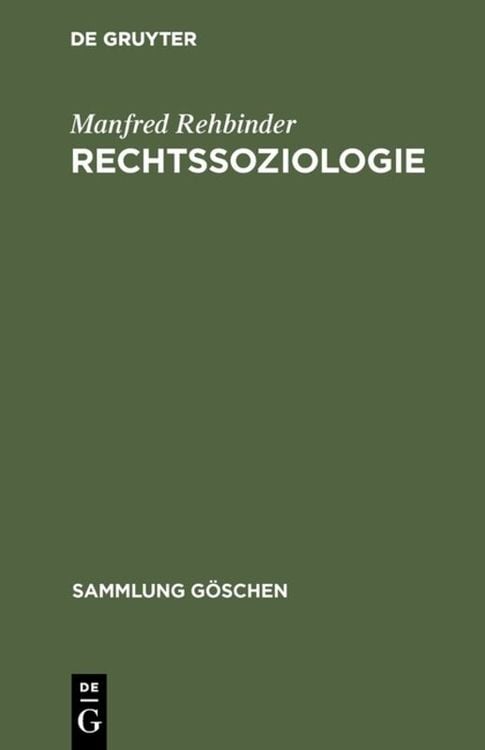 Produktbild: Rechtssoziologie