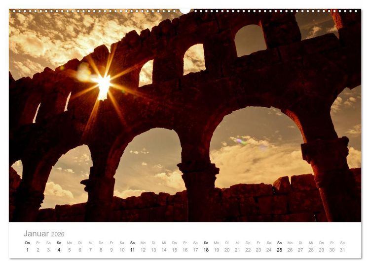 Produktbild: Syrien - Erinnerungen (hochwertiger Premium Wandkalender 2026 DIN A2 quer), Kunstdruck in Hochglanz